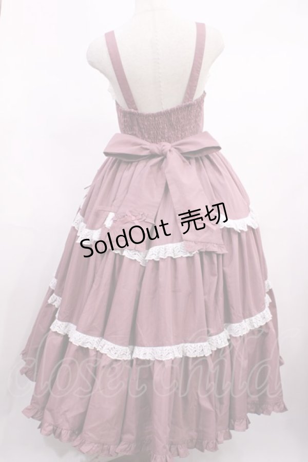 画像3: Chalmiere / クラシックドールジャンパースカートセット M ピンク H-26-01-23-1002-LO-OP-NS-ZH (3)