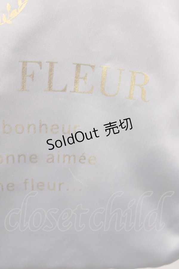 画像3: Maison de FLEUR / リボントートバッグ  グレー H-26-01-23-1032-LO-BG-NS-ZH (3)