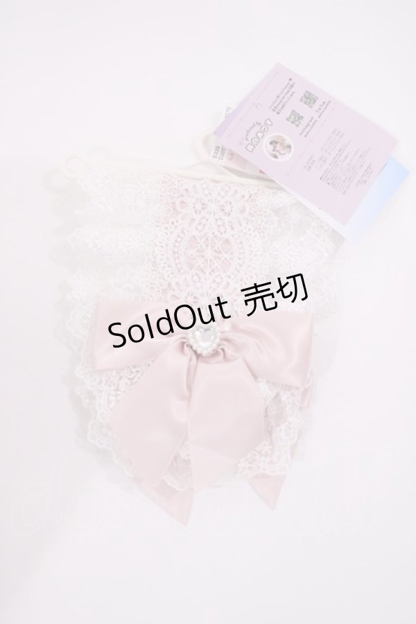 画像1: Lovely Tency / 眞白ありすコラボ/ヘッドドレス  ピンク H-26-01-23-1036-LO-AC-NS-ZH (1)