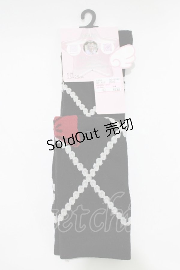 画像1: virally / 星名桜子/ECHSOVKレースアップ  ブラック H-26-01-23-057-PU-ZA-NS-ZH (1)