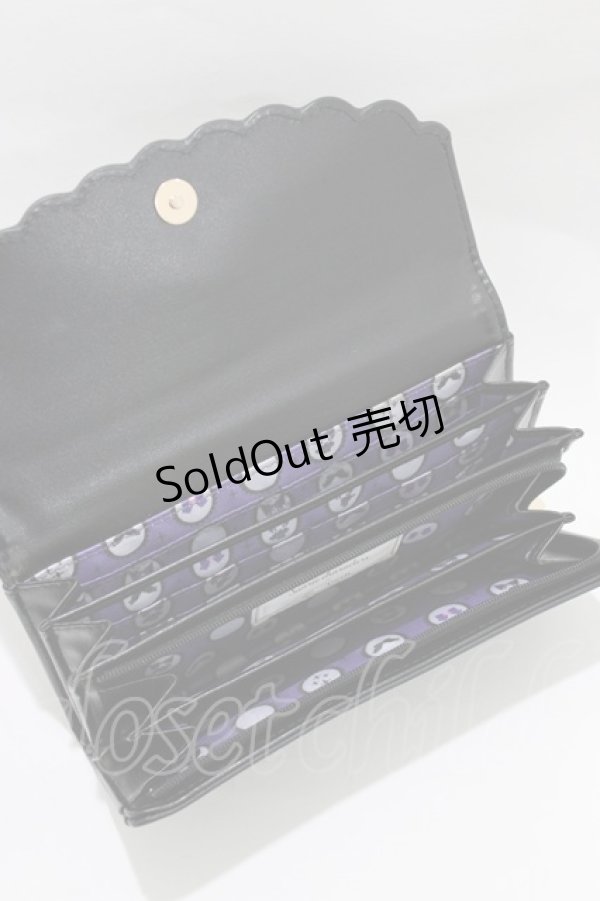 画像3: m petit by misako / サンリオキャラクターズコラボクロミ財布  ブラック H-26-01-23-059-LO-ZA-NS-ZH (3)