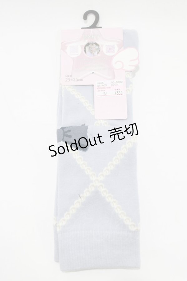 画像1: virally / 星名桜子/ECHSOVKレースアップ  ブルー H-26-01-23-060-PU-ZA-NS-ZH (1)