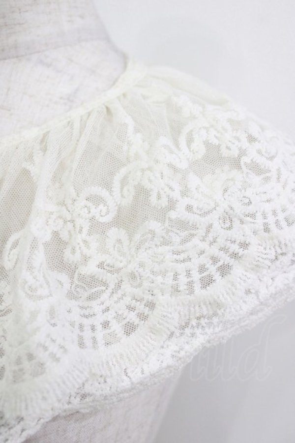 画像2: m petit by misako / AMダブルレースツケエリ Free オフ H-26-01-23-064-LO-ZA-NS-ZH (2)