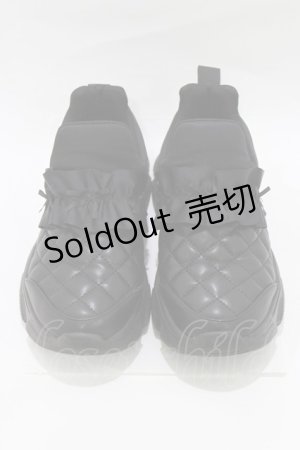 画像: m petit by misako / サンリオキャラクターズコラボ クロミ スニーカー L ブラック H-26-01-23-073-LO-SH-NS-ZH