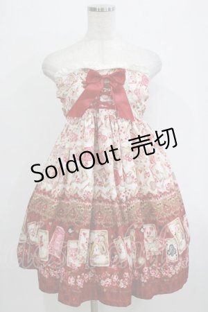 画像: BABY,THE STARS SHINE BRIGHT / Alice Red&Blackスカート L レッド H-26-01-23-076-BA-SK-NS-ZH