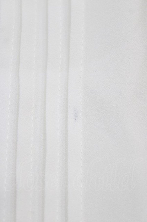 画像4: Amavel / Romantique Emblemチェックリボン&ネクタイブラウス Free オフ/パープル H-26-01-23-082-CA-BL-NS-ZH (4)