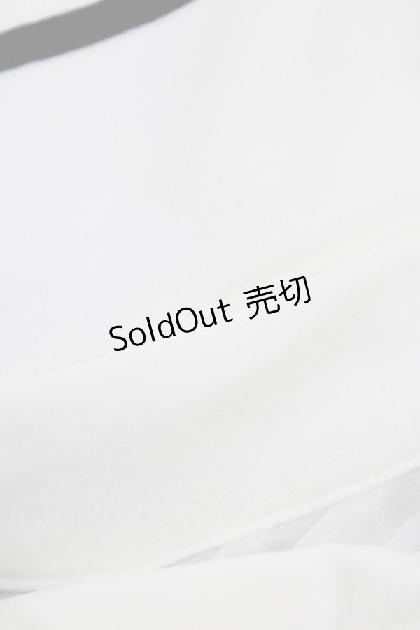 画像5: Amavel / Romantique Emblemチェックリボン&ネクタイブラウス Free オフ/パープル H-26-01-23-082-CA-BL-NS-ZH (5)