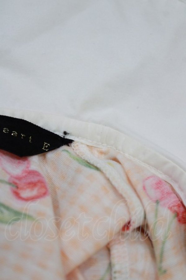 画像5: Heart E / ギンガムチェリーワンピース Free イエロー H-26-01-23-083-LO-OP-NS-ZH (5)