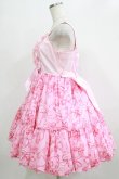 画像2: Angelic Pretty / ラッピングリボンティアードジャンパースカート Free ピンク H-26-01-23-084-AP-OP-NS-ZH (2)