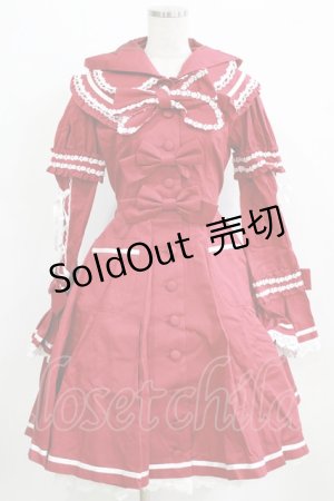 画像: BABY,THE STARS SHINE BRIGHT / 赤ずきんコートワンピース Free エンジ H-26-01-23-002-BA-OP-NS-ZH