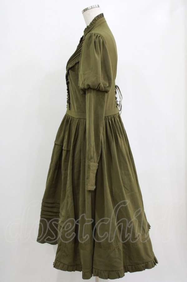 画像2: Tiny Garden（海外ロリータブランド） / 黒森林庭院 ワンピース XL カーキ H-26-01-23-016-PU-OP-NS-ZH (2)