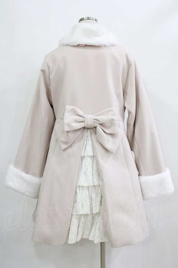 画像3: DearMyLove / バックティアードコート LL ピンク H-26-01-23-021-EL-CO-NS-ZH (3)