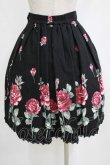 画像3: Innocent World / カーディナルローズスカート Free ブラック H-26-01-23-022-IW-SK-NS-ZH (3)