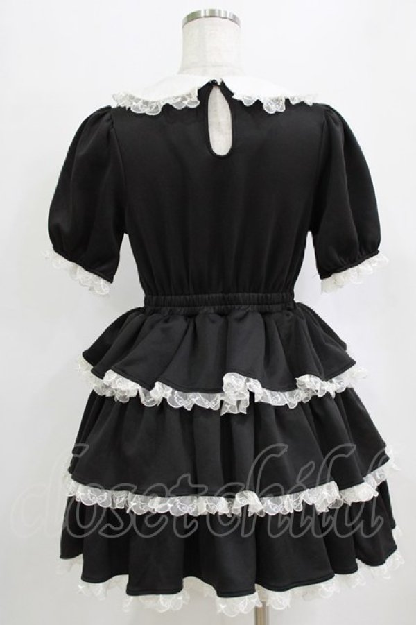 画像3: Jamie エーエヌケー / お姫様ジャージワンピース M ブラック H-26-01-24-024-LO-OP-NS-ZH (3)