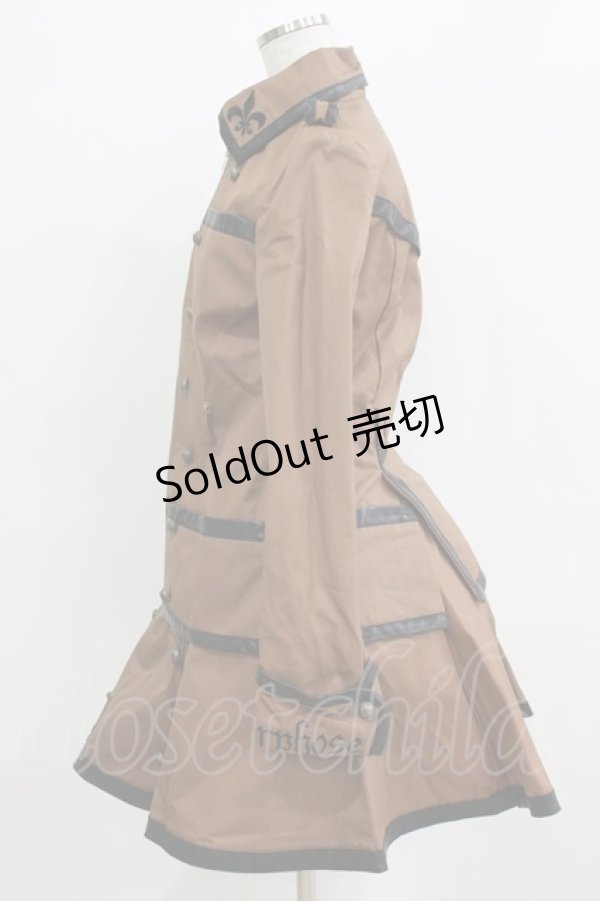 画像2: metamorphose / D.Walkureジャケット+D.Walkureスカート Free ブラウン H-26-01-24-025-ME-OP-NS-ZH (2)