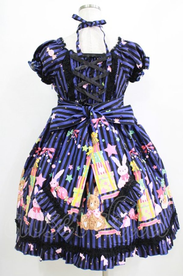 画像3: metamorphose / Candy Star Rabbitワンピース Free ブルー H-26-01-24-003-ME-OP-NS-ZH (3)