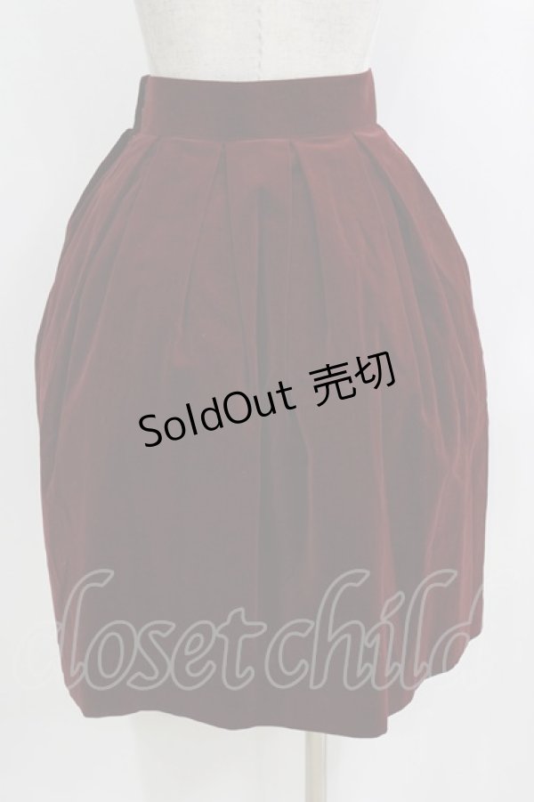 画像3: Victorian maiden / 王冠プリントスカート Free ボルドー H-26-01-24-030-CL-SK-NS-ZH (3)