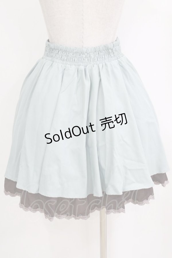 画像3: axes femme / レースアップスリットスカート M グリーン H-26-01-24-032-AX-SK-NS-ZH (3)