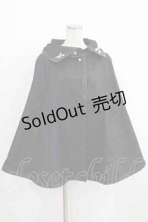 画像: metamorphose / D.Walkureマント Free ブラック H-26-01-24-037-ME-CO-NS-ZH