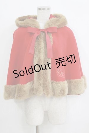 画像: BABY,THE STARS SHINE BRIGHT / 赤ずきんちゃんケープ Free レッド H-26-01-24-040-BA-JA-NS-ZH
