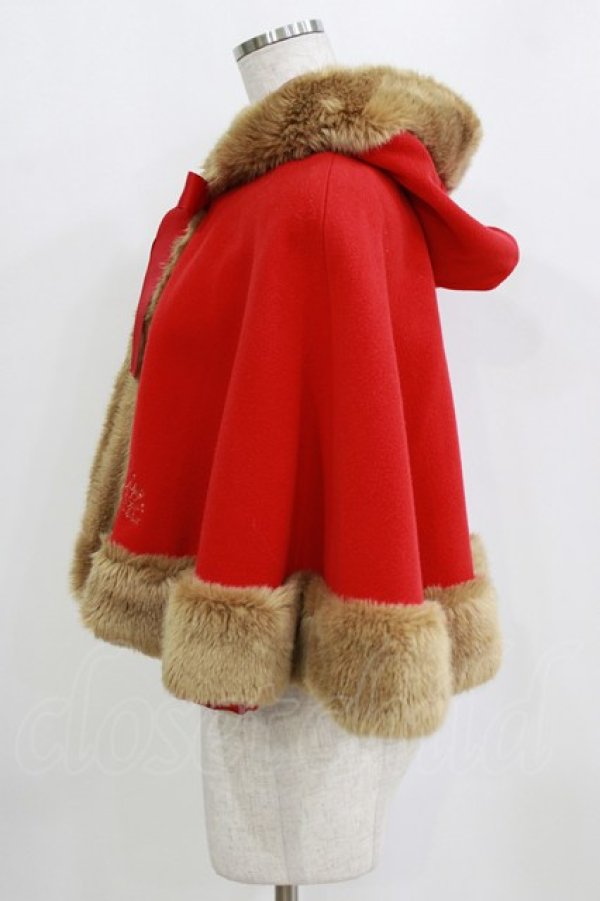 画像2: BABY,THE STARS SHINE BRIGHT / 赤ずきんちゃんケープ Free レッド H-26-01-24-040-BA-JA-NS-ZH (2)