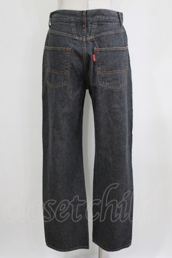 画像3: PINK HOUSE / デニムパンツ L ブラック H-26-01-24-042-LO-PA-NS-ZH (3)