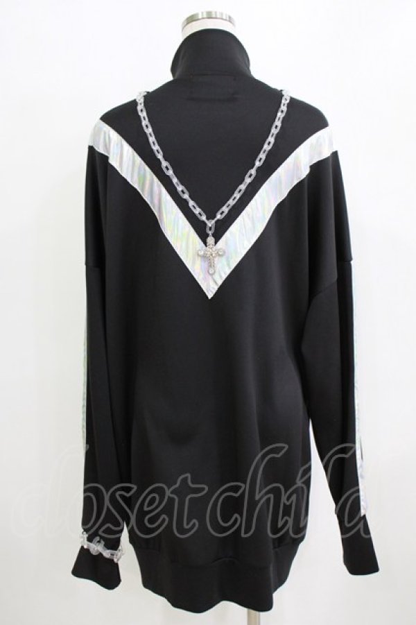 画像3: Jamie エーエヌケー / サイバージャージ M ブラック H-26-01-24-043-LO-TO-NS-ZH (3)