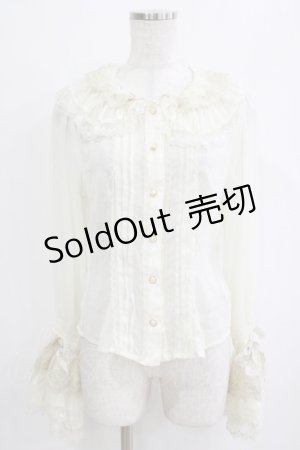 画像: BABY,THE STARS SHINE BRIGHT / 月夜の森の AURORA Soireeブラウス Free 生成り H-26-01-24-047-BA-BL-NS-ZH