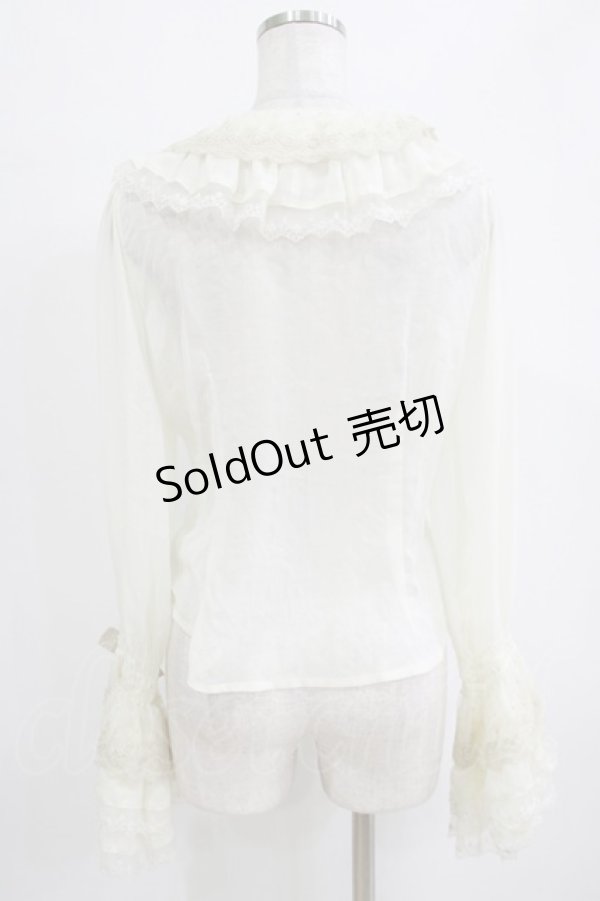 画像3: BABY,THE STARS SHINE BRIGHT / 月夜の森の AURORA Soireeブラウス Free 生成り H-26-01-24-047-BA-BL-NS-ZH (3)