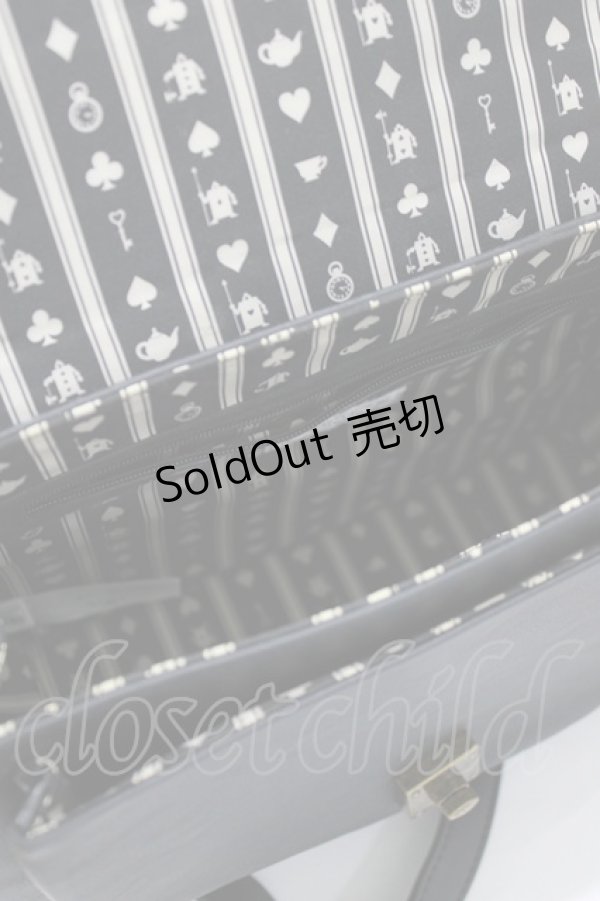 画像5: axes femme / サッチェルバッグ  ブラック H-26-01-24-051-AX-SK-NS-ZH (5)