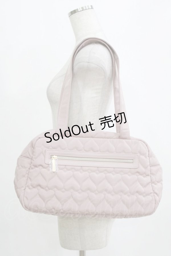 画像2: m petit by misako / ベロアリボンバッグ  ピンク H-26-01-24-052-LO-BG-NS-ZH (2)