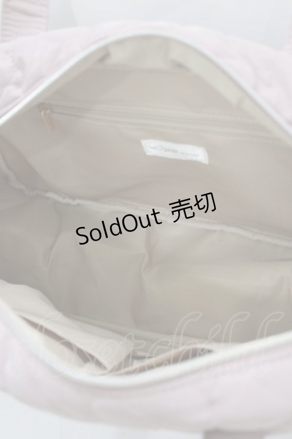 画像3: m petit by misako / ベロアリボンバッグ  ピンク H-26-01-24-052-LO-BG-NS-ZH (3)