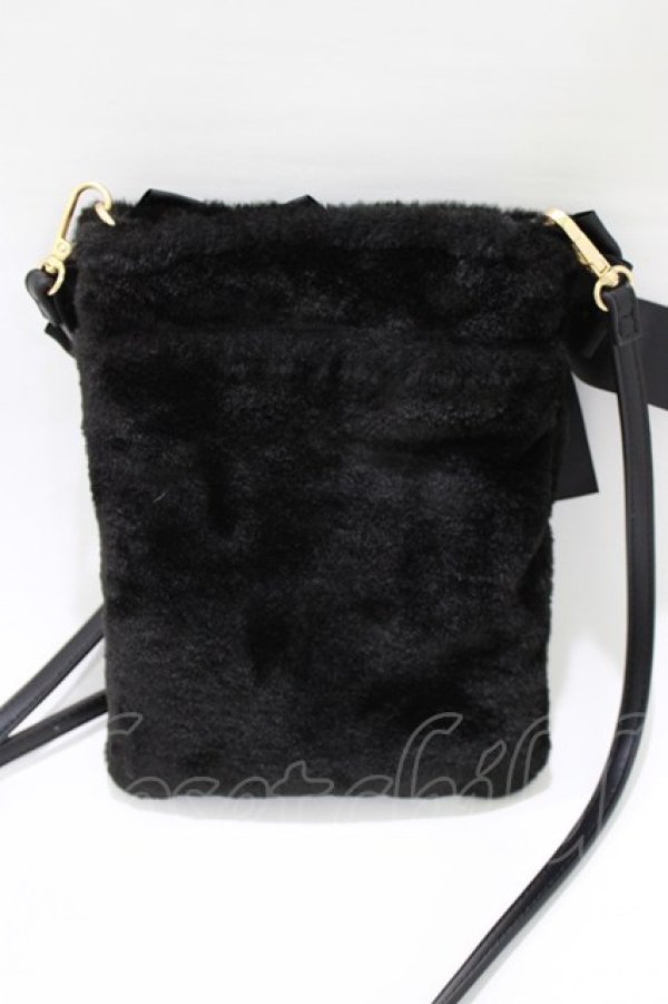 画像2: m petit by misako / NINA’S/ショルダーバッグ  ブラック H-26-01-24-057-LO-BG-NS-ZH (2)