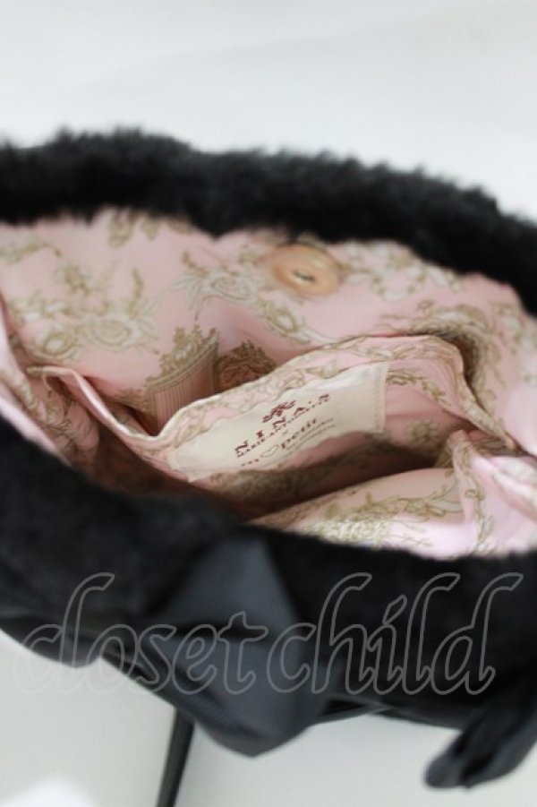 画像3: m petit by misako / NINA’S/ショルダーバッグ  ブラック H-26-01-24-057-LO-BG-NS-ZH (3)