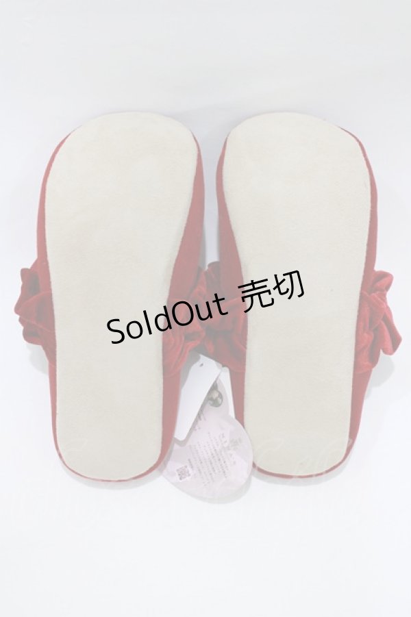 画像2: m petit by misako / AMRSクラウンシシュウ 23〜25cm レッド H-26-01-24-065-LO-SH-NS-ZH (2)