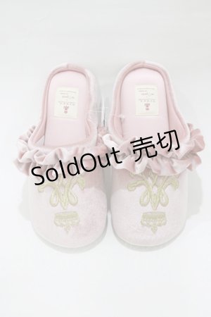 画像: m petit by misako / AMRSクラウンシシュウ 23〜25cm ピンク H-26-01-24-066-LO-SH-NS-ZH