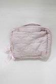 画像1: Maison de FLEUR / Ribbon Case Bookのポーチ  ピンク H-26-01-24-068-LO-ZA-NS-ZH (1)