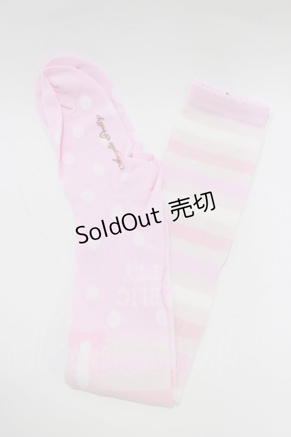 画像1: Angelic Pretty / Lovely Bunnyオーバーニー  ピンク H-26-01-24-069-AP-ZA-NS-ZH (1)