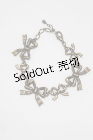 画像: Juliette et Justine / Cadeau de Ruban Bracelet  アンティークゴールド H-26-01-24-071-CL-AC-NS-ZH