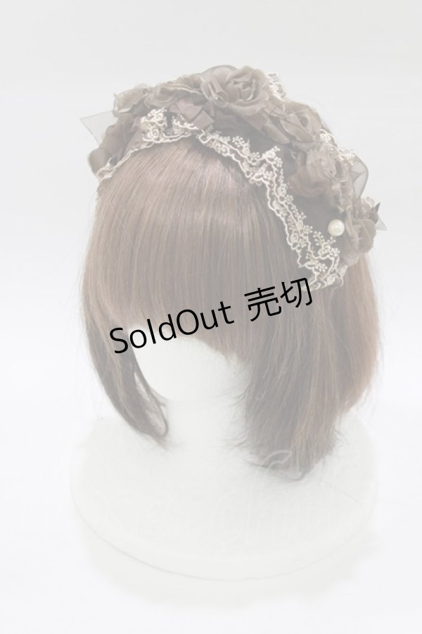 画像1: Innocent World / リンダーホーフカチューシャ  ショコラ H-26-01-24-087-IW-AC-NS-ZH (1)