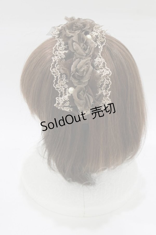 画像2: Innocent World / リンダーホーフカチューシャ  ショコラ H-26-01-24-087-IW-AC-NS-ZH (2)