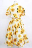 画像3: INGEBORG / ひまわりプリントワンピース Free アイボリー H-26-01-24-011-LO-OP-NS-ZH (3)