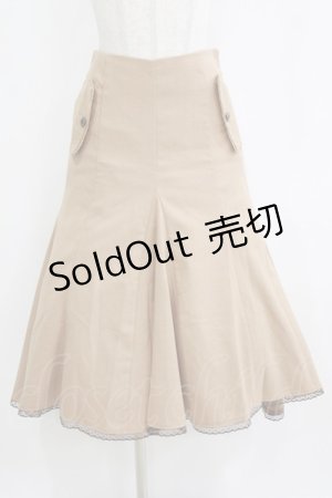 画像: axes femme / マーメイドスカート M ベージュ H-26-01-24-017-AX-SK-NS-ZH