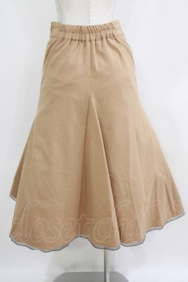 画像3: axes femme / マーメイドスカート M ベージュ H-26-01-24-017-AX-SK-NS-ZH (3)