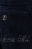画像4: Jane Marple / ベルベットパンツ M ネイビー H-26-01-25-025-JM-PA-KB-ZH (4)