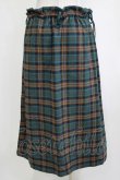 画像3: Jane Marple Dans Le Salon / Tartan checkギャザースカート  グリーン H-26-01-25-027-JM-SK-KB-ZH (3)