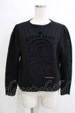 画像1: Jane Marple / Queen Aliceスウェット  ブラック H-26-01-25-032-JM-TO-KB-ZH (1)