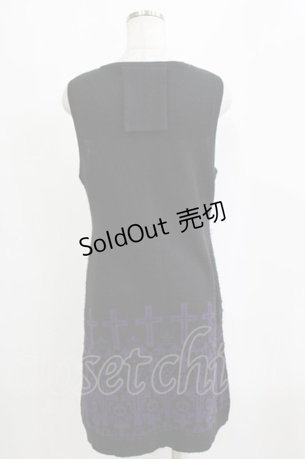 画像3: PUTUMAYO / ノースリーブニットカーデ  黒 H-26-01-25-037-PT-TO-KB-ZH (3)