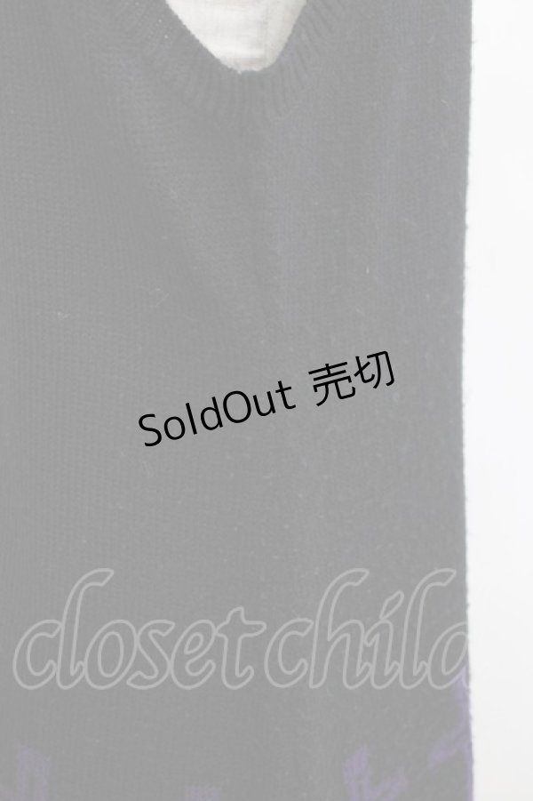 画像4: PUTUMAYO / ノースリーブニットカーデ  黒 H-26-01-25-037-PT-TO-KB-ZH (4)