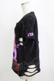 画像2: SEX POT ReVeNGe / ダメージカスタムTシャツ M ブラック H-26-01-25-038-SP-TO-KB-ZH (2)